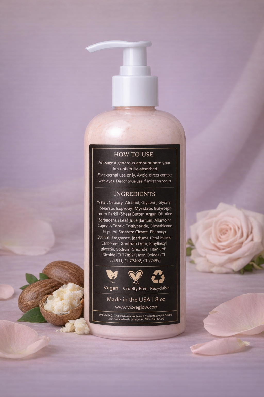 🥛 MILKY SHEA BODY LOTION – 8 OZ
