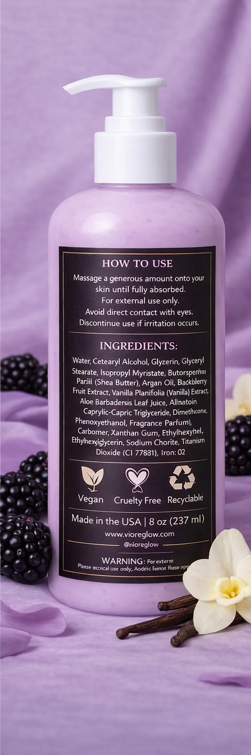 BLACKBERRY VANILLA DREAM BODY LOTION – 8 OZ
