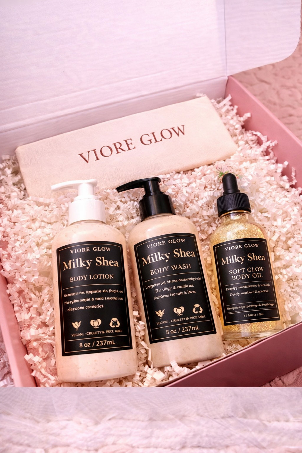 VIORE GLOW SIGNATURE BODY CARE SET ✨